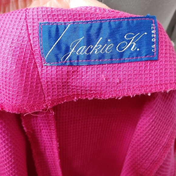 VINTAGE Jackie K. Barbie pink dress size M - Picture 7 of 11